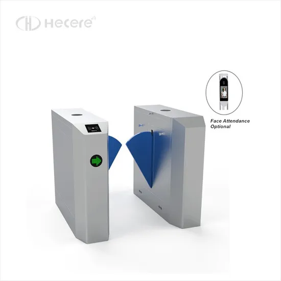 Portão de catraca automático com aba de velocidade para academia/fitness com reconhecimento facial opcional